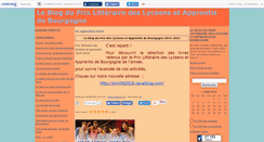 Desktop Screenshot of lecturebourg.canalblog.com