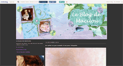 Desktop Screenshot of macilou.canalblog.com