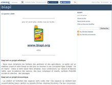 Tablet Screenshot of biapi.canalblog.com