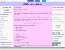 Tablet Screenshot of celiaencuisine.canalblog.com