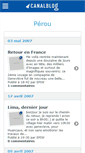 Mobile Screenshot of ecoleperou.canalblog.com