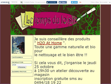 Tablet Screenshot of letempsduloisir.canalblog.com