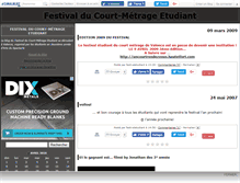 Tablet Screenshot of festivaletudiant.canalblog.com