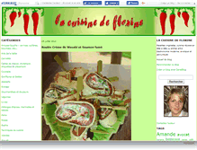 Tablet Screenshot of cuisineflorine.canalblog.com