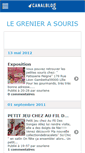Mobile Screenshot of legrenierasouris.canalblog.com