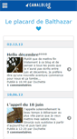 Mobile Screenshot of placardbalthazar.canalblog.com
