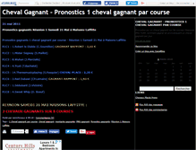 Tablet Screenshot of chevalgagnant.canalblog.com