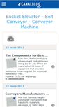 Mobile Screenshot of conveyorsindia.canalblog.com
