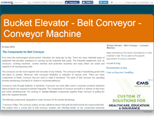 Tablet Screenshot of conveyorsindia.canalblog.com