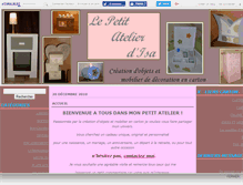 Tablet Screenshot of createlierdisa.canalblog.com