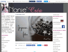 Tablet Screenshot of naniecrea.canalblog.com