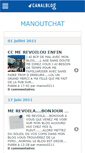 Mobile Screenshot of manou0211.canalblog.com