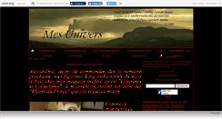 Desktop Screenshot of mesunivers.canalblog.com