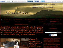 Tablet Screenshot of mesunivers.canalblog.com