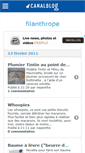 Mobile Screenshot of filanthrope.canalblog.com
