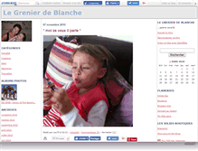 Tablet Screenshot of grenierdeblanche.canalblog.com