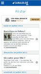 Mobile Screenshot of fildor.canalblog.com