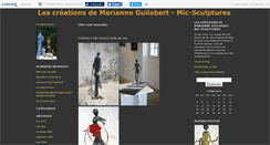 Desktop Screenshot of micsculptures.canalblog.com