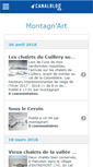 Mobile Screenshot of montagnart.canalblog.com
