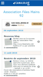 Mobile Screenshot of feesmains92.canalblog.com