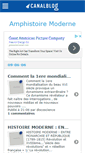 Mobile Screenshot of amphistoiremoder.canalblog.com