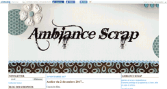 Desktop Screenshot of ambiancescrap.canalblog.com