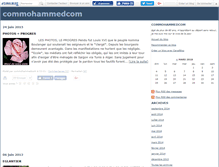Tablet Screenshot of commohammedcom.canalblog.com