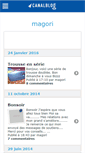 Mobile Screenshot of magori.canalblog.com
