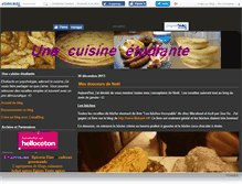 Tablet Screenshot of dinecuisine.canalblog.com