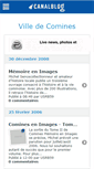 Mobile Screenshot of comines.canalblog.com