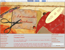 Tablet Screenshot of coccinellebrode.canalblog.com