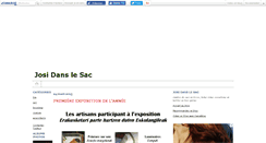 Desktop Screenshot of josidanslesac.canalblog.com