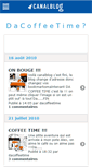 Mobile Screenshot of dacoffeetime.canalblog.com