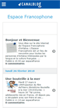 Mobile Screenshot of espacefrance.canalblog.com