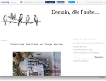 Tablet Screenshot of lamaisondouceav.canalblog.com