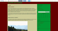 Desktop Screenshot of petitpoissauteur.canalblog.com