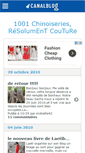 Mobile Screenshot of 1001chinoiseries.canalblog.com