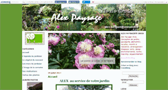Desktop Screenshot of alexpaysage.canalblog.com
