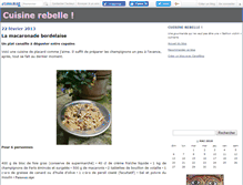 Tablet Screenshot of cuisinerebelle.canalblog.com