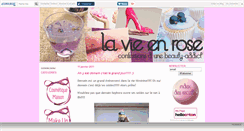 Desktop Screenshot of lavieenroz.canalblog.com
