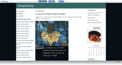 Desktop Screenshot of chapahelp.canalblog.com