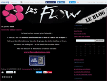 Tablet Screenshot of lesflow.canalblog.com