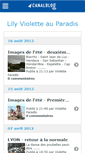Mobile Screenshot of lilyviolette.canalblog.com