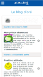 Mobile Screenshot of leblogdorelie.canalblog.com