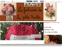 Tablet Screenshot of lapetiteninette.canalblog.com