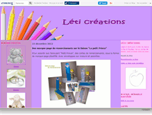 Tablet Screenshot of leticreations.canalblog.com