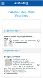 Mobile Screenshot of lesmillefeuillet.canalblog.com