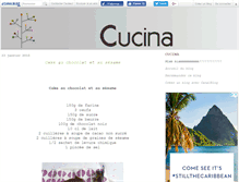 Tablet Screenshot of cuccinamia.canalblog.com