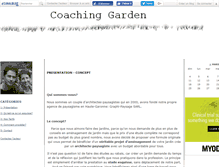 Tablet Screenshot of coachingarden.canalblog.com