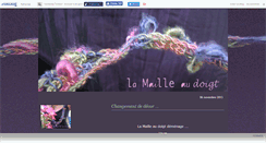 Desktop Screenshot of lamailleaudoigt.canalblog.com